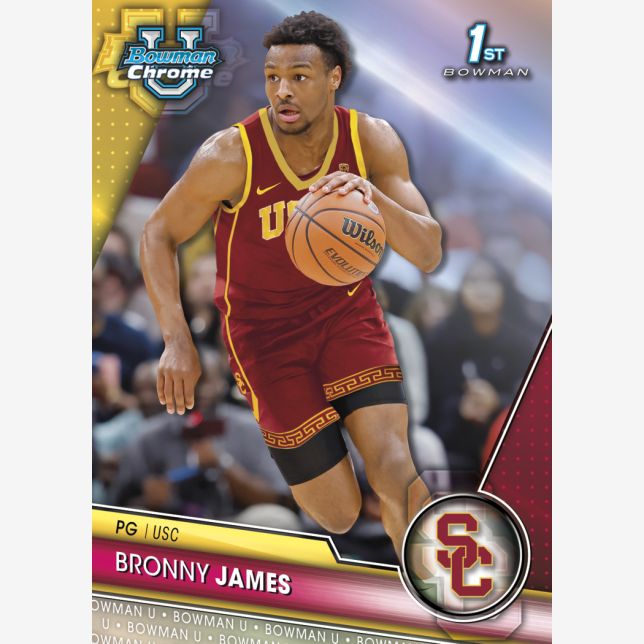 Topps Bowman University Chrome Basketball 2023-24 Single Pack - Image 4