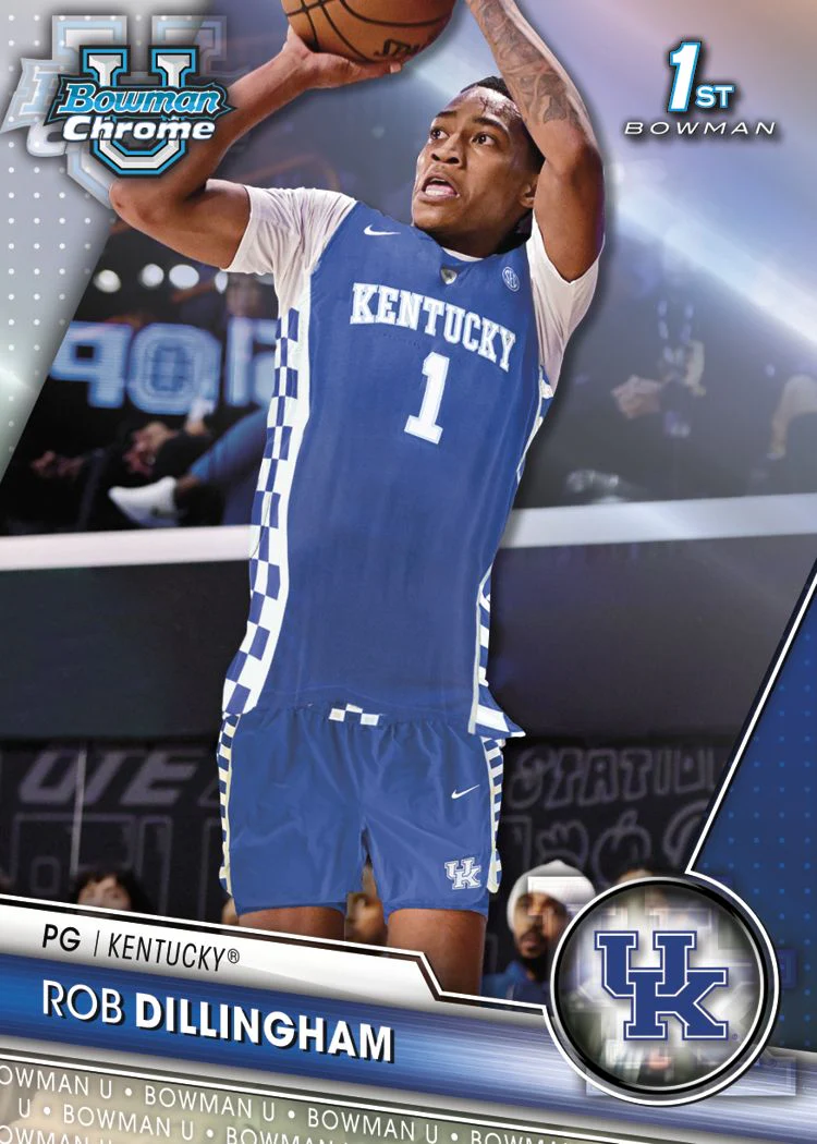 Topps Bowman University Chrome Basketball 2023-24 Single Pack - Image 5