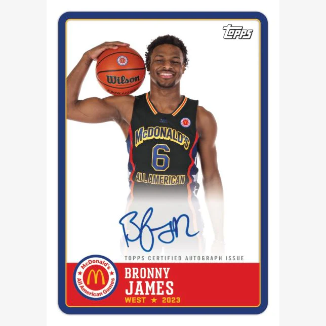 Topps Chrome McDonald's All-American Basketball 2023 Single Pack - Image 4