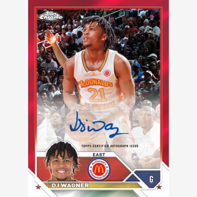 Topps Chrome McDonald's All-American Basketball 2023 Single Pack - Image 6