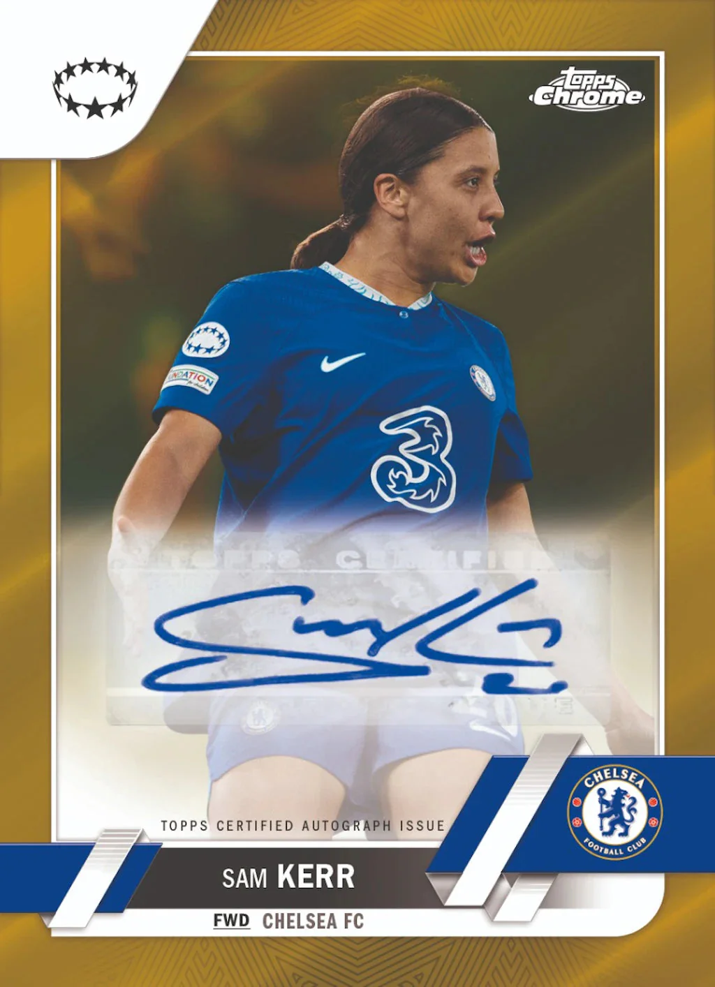 Topps Chrome UEFA Women's Champions League 2023 Single Pack - Image 3