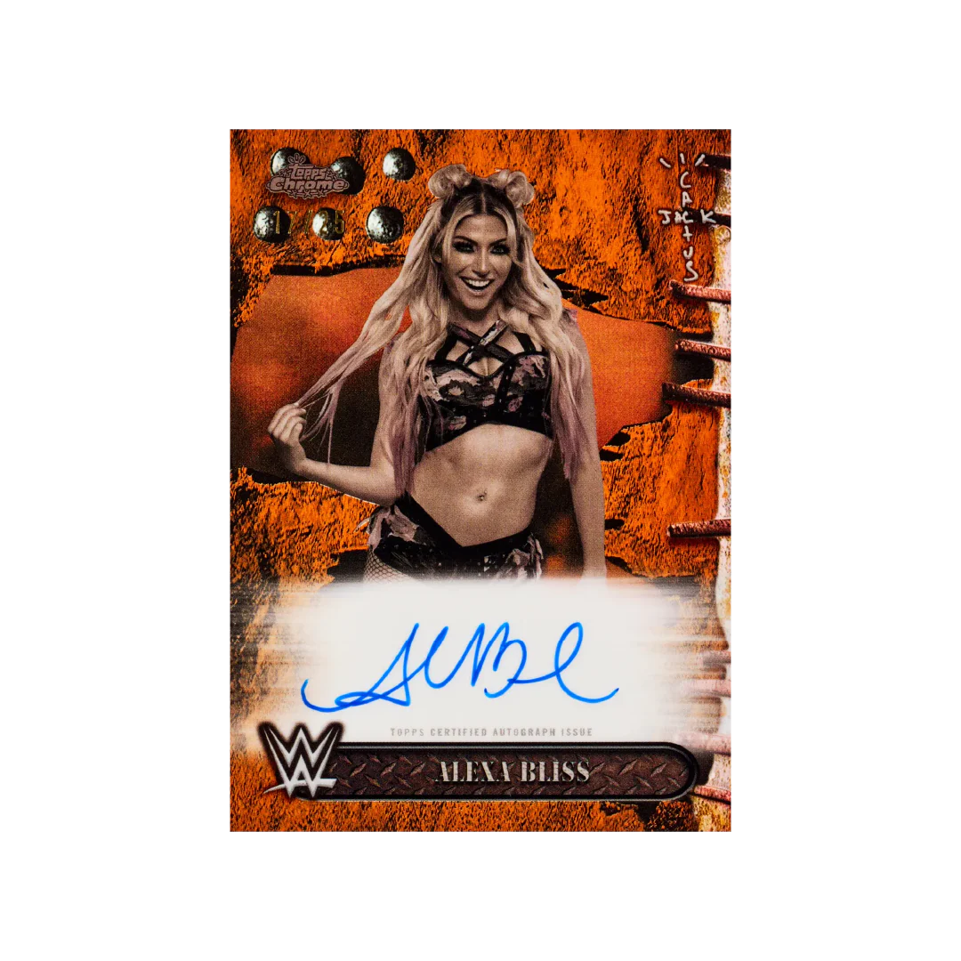 Topps Chrome WWE x Cactus Jack 2025 Hobby Box - Image 3